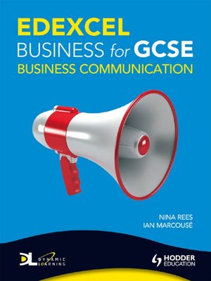 cover image of Edexcel Business for GCSE